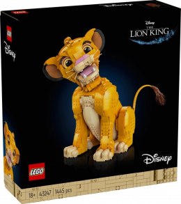Klocki Disney Classic 43247 Król Lew młody Simba LEGO - Sklep Gebe