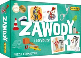 Gra Zawody i atrybuty - puzzle Adamigo