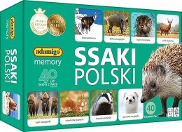 Gra Ssaki Polski - Memory mini Adamigo