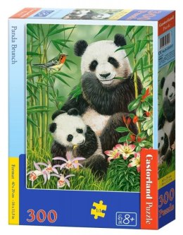 Puzzle 300 elementów Panda Brunch Castor