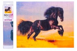 Diamentowa mozaika - Czarny koń Norimpex