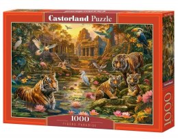 Puzzle 1000 elementów Tigers Paradise Castor